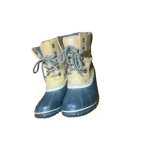sorel duck boots size 7 - Picture 2 of 9